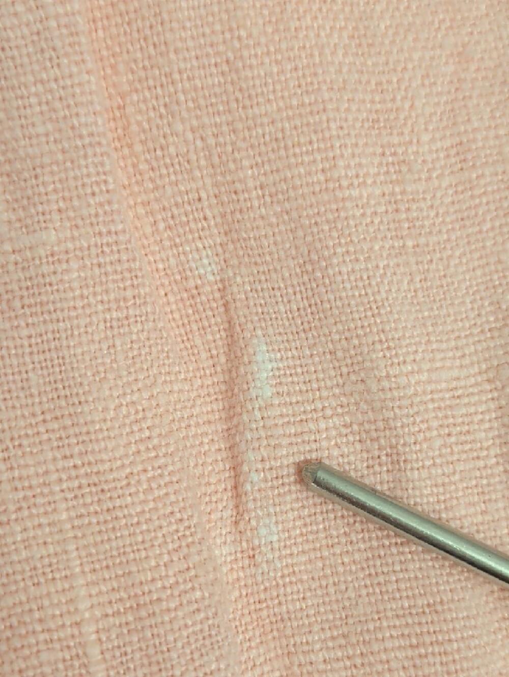 Willow Pastel Pink Button-Front Linen Shirt Jacket USA Made Candy Bubble Gum Clr - Picture 11 of 11